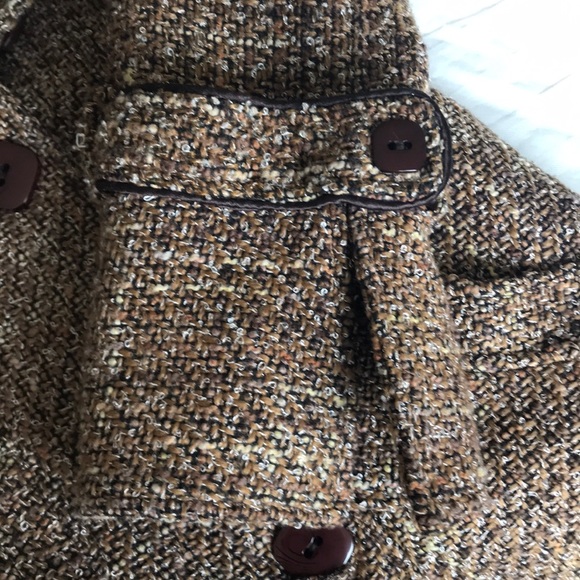 Button Front Tweed Jacket - Picture 4 of 6